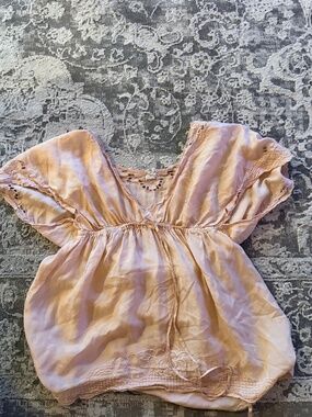 Forever 21 Vintage Peach Blouse